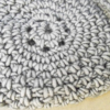 Bonnet bleu chiné