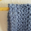 Couverture bébé bleue