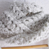 Écharpe gris chiné