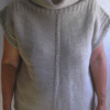Pull beige sans manches