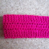 bandeau bébé rose fuchsia