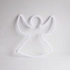 ange blanc en tricotin