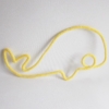 baleine tricotin jaune