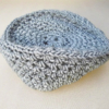 Bonnet bleu chiné