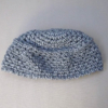 Bonnet bleu chiné
