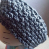 Bonnet bleu chiné