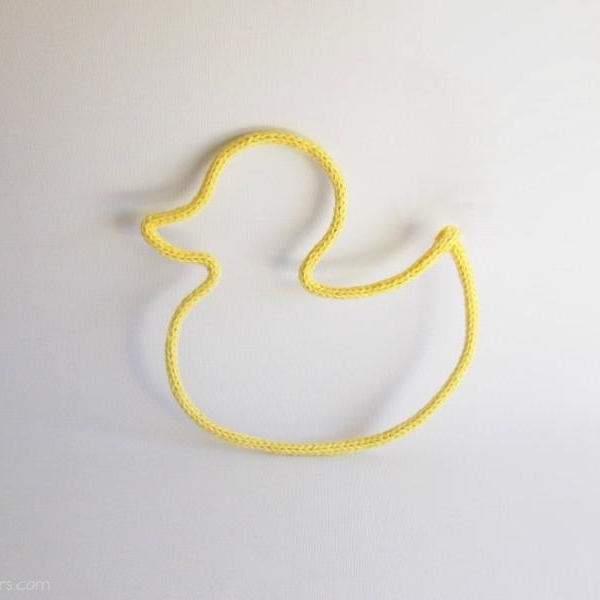canard en tricotin