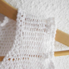 caraco blanc crochet