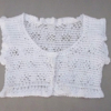 caraco blanc crochet
