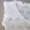 caraco blanc crochet