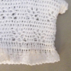 caraco blanc crochet