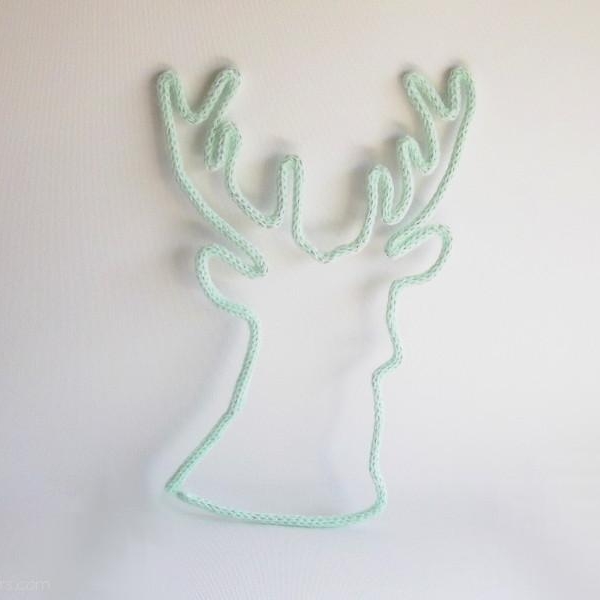 cerf en tricotin