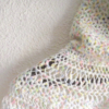 Poncho à capuche rainbow