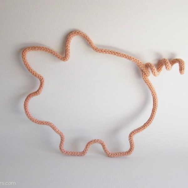 cochon tricotin