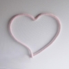 coeur en tricotin