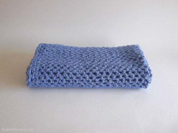 couverture bleu bebe