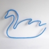 cygne en tricotin