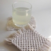 dessous verre macrame