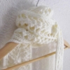 echarpe crochetee
