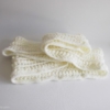 echarpe ecru crochet