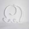 elephant tricotin blanc