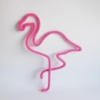 flamant rose tricotin
