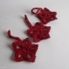 etoile crochet rouge