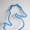 hippocampe tricotin bleu