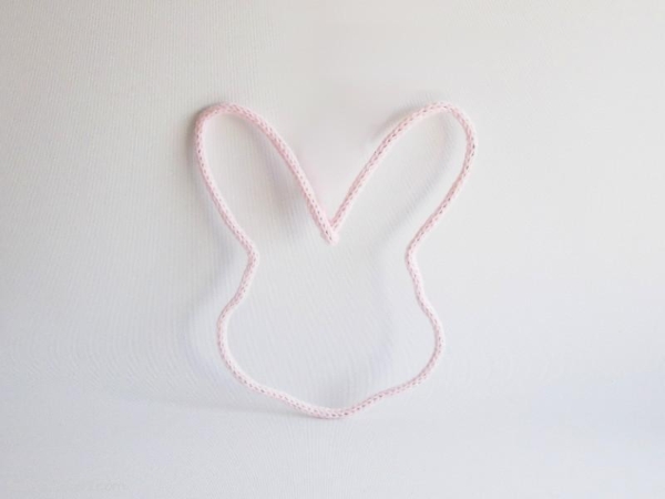 lapin en tricotin