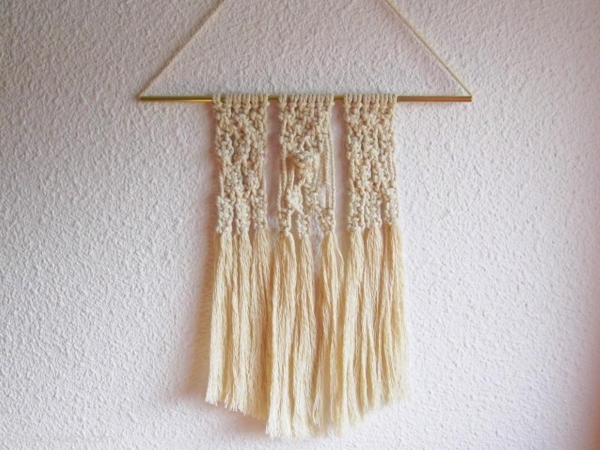 suspension macramé