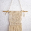 mini macramé sur bambou