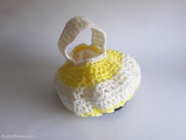 mini sac boule tricolore