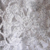 napperon gris au crochet