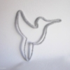 colibri gris tricotin