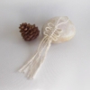 ornement sapin en macrame