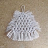 deco sapin en macrame