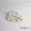 plumes en macrame