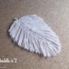 plumes en macrame