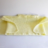 poncho bebe jaune