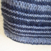 pull laine bleu foncé rayé