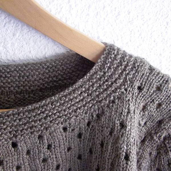 pull femme laine marron
