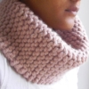 snood en laine chunky