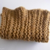 snood enfant alpaga marron