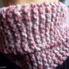 snood femme rose foncé